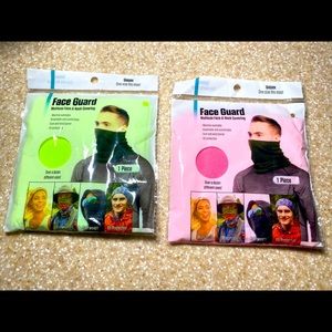 2 - breathable multi-use face / neck covering mask